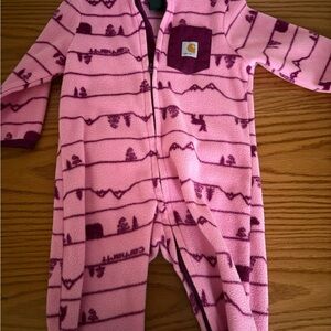 Carhartt Pink and Purple Kids Bodysuit